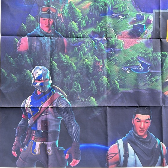 Fortnite Battle Royale Happy birthday background, 4 ft x 3 ft, & 5 x 7 - Picture 7 of 7